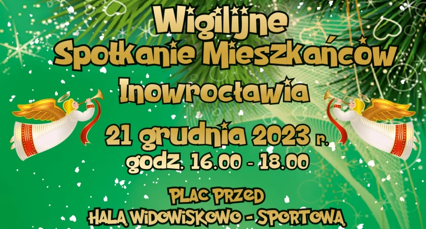 Spotkanie świąteczne przy Hali Widowiskowo-Sportowej