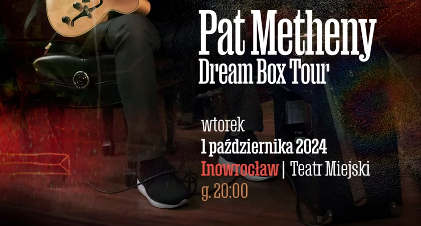 Pat Metheny z koncertem w Inowrocławiu