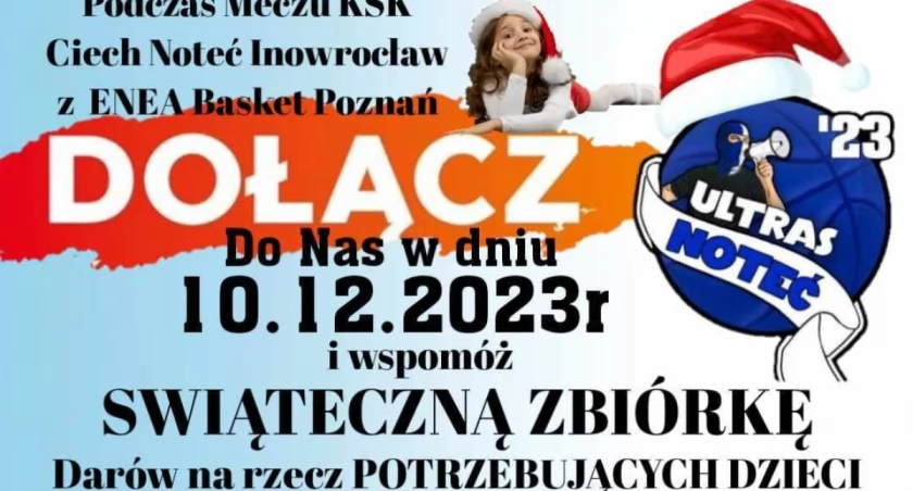 Klub Kibica Noteci organizuje świąteczną zbiórkę