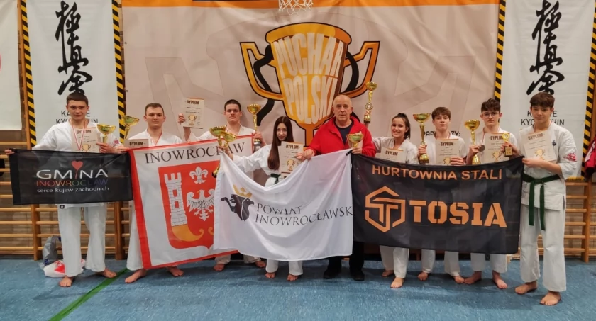 Świetny występ inowrocławskich karateków