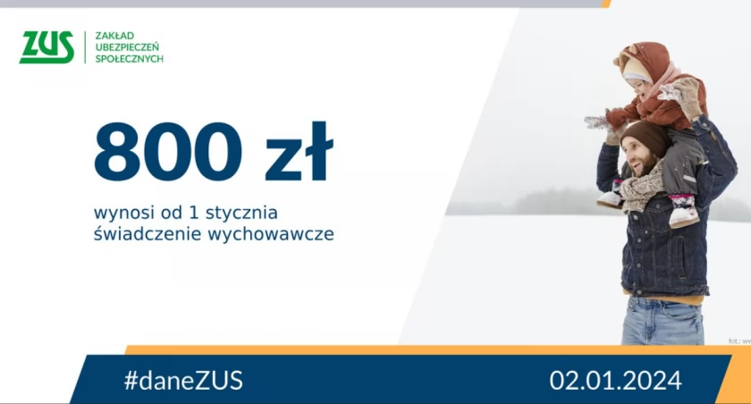Kolejne wypłaty świadczenia 800+