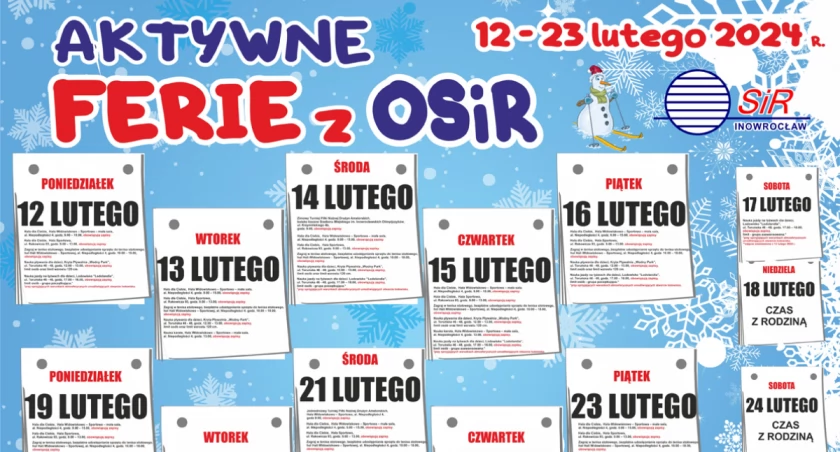 Aktywne Ferie z OSiR