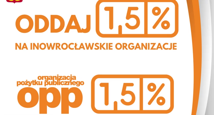 Przekaż 1,5% podatku na inowrocławskie organizacje!