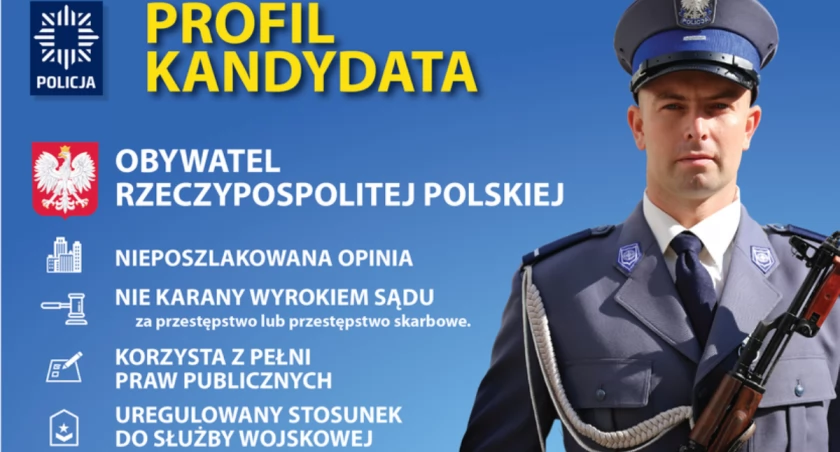 Policja zachęca do wstąpienia do służby