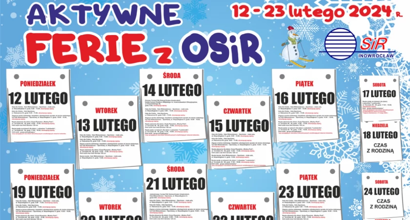 Aktywne Ferie z OSiR