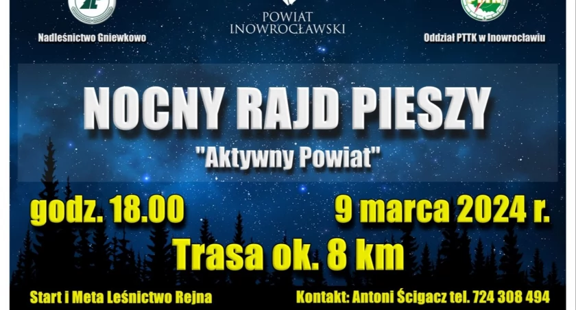 Zapraszamy na Rajd Nocny