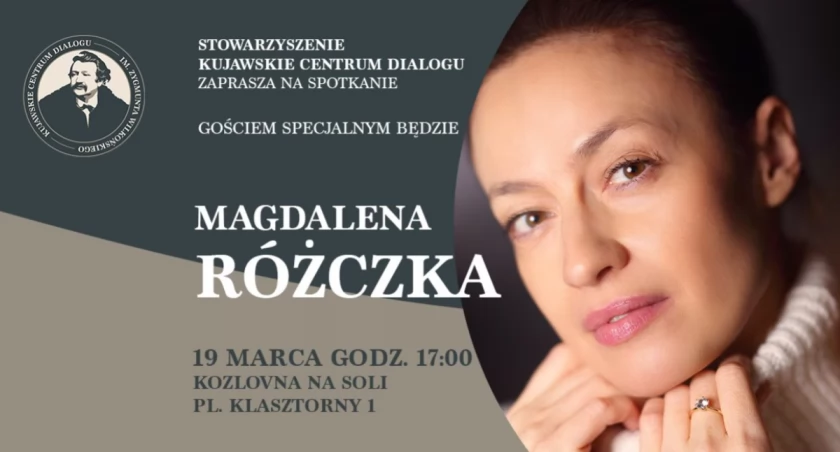 Magdalena Różczka odwiedzi Inowrocław