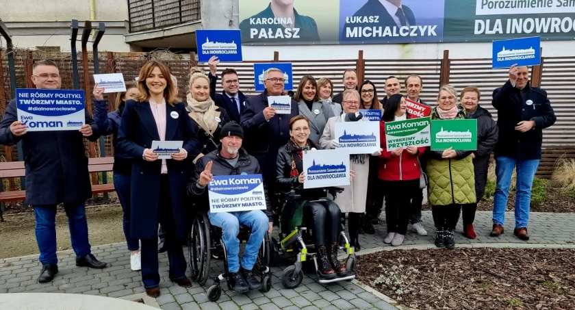 Konferencja prasowa Porozumienia Samorządowego #dlaInowrocławia