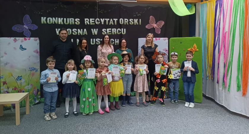 konkurs recytatorski Wiosna w sercu i na ustach