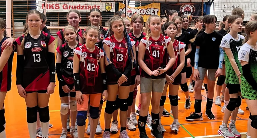 Świetny występ najmłodszych siatkarek MSPS Inowrocław