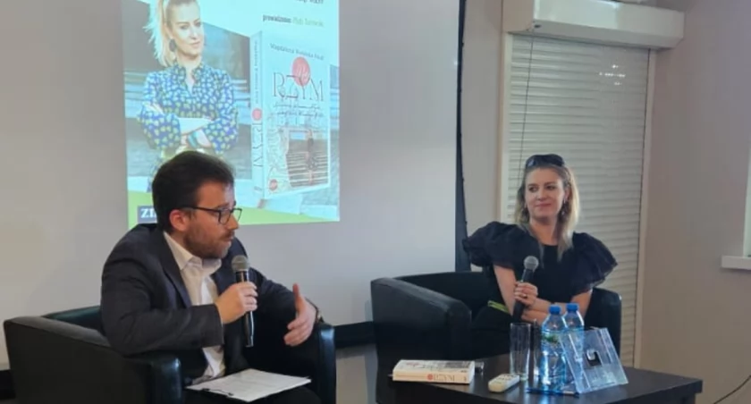 Magdalena Wolińska-Riedi odwiedziła Inowrocław