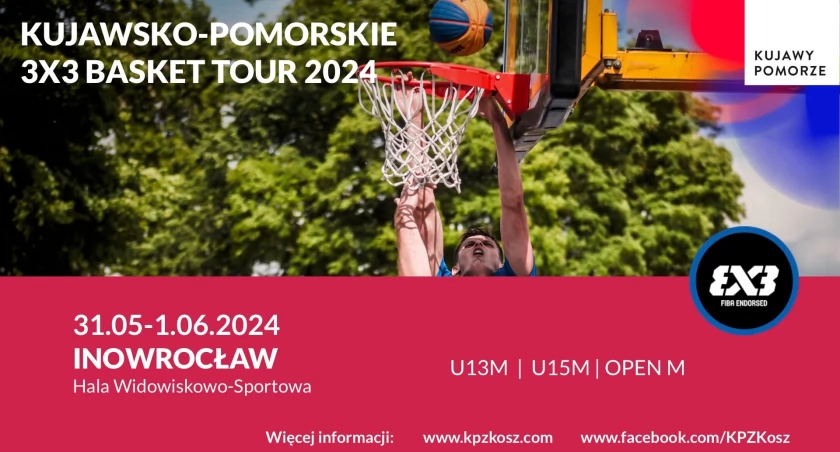 Koszykówka 3x3 zawita do Inowrocławia