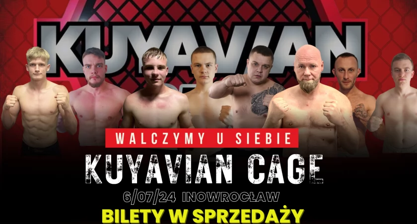 Dziewięciu inowrocławian zawalczy na Kuyavian Cage. Gala już za miesiąc!