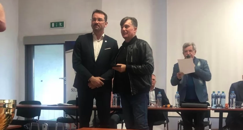 Prezes i trener MSPS Inowrocław wyróżniony