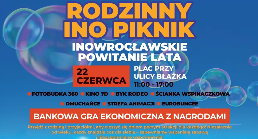 Rodzinny inoPiknik - Inowrocławskie Powitanie Lata