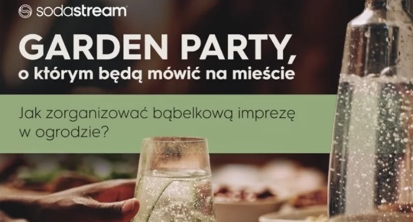 Organizujesz garden party? Zainspiruj się bezpłatnym e-bookiem od SodaStream