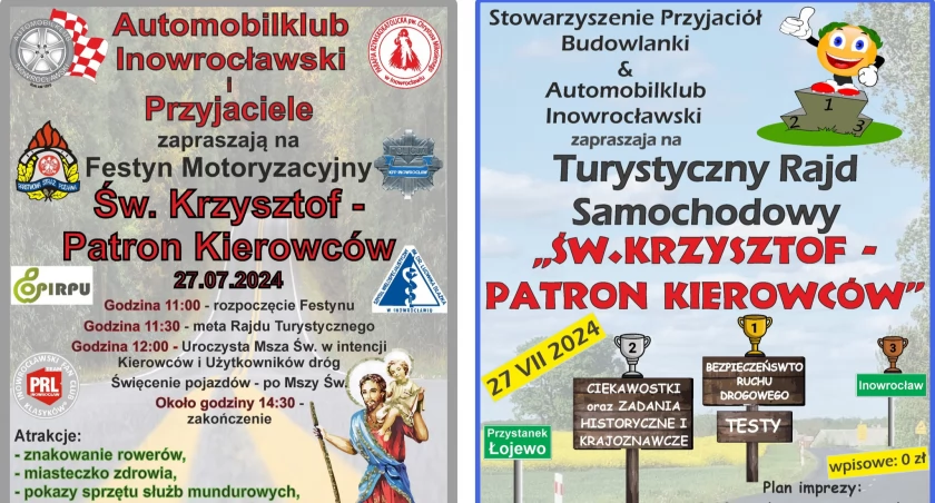  Zbliża się festyn Św. Krzysztof - Patron Kierowców