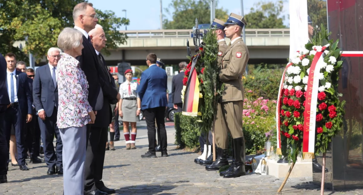 Prezydenci Polski i Niemiec upamiętnili ofiary rzezi Woli