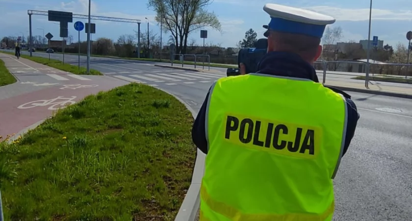 Policja sprawdzała prędkość