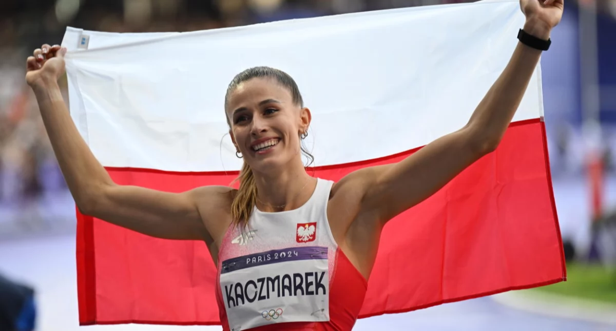 Paryż: lekkoatletyka - brązowy medal Kaczmarek w biegu na 400 m