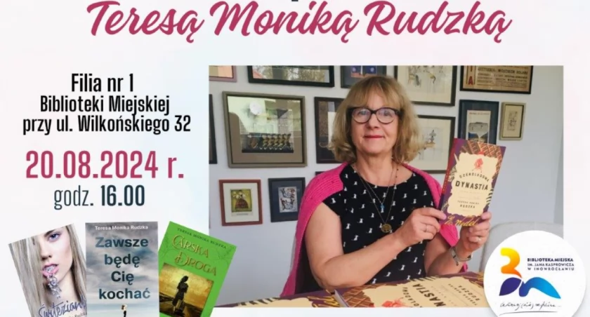 Spotkanie autorskie z Teresa Moniką Rudzką