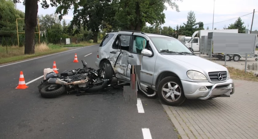 Wypadek w Borkowie