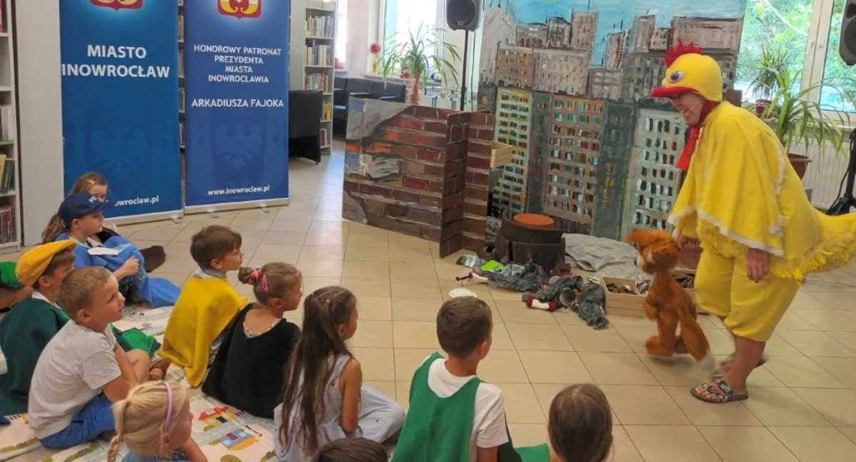 Pisklę odwiedziło Inowrocław