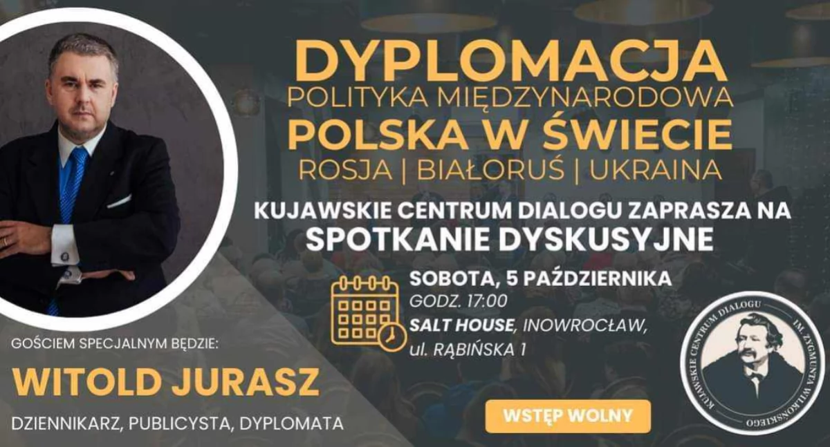 Spotkanie z publicystą i dyplomatą- WITOLDEM JURASZEM