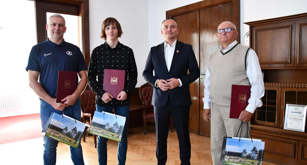 Sportowe gratulacje od prezydenta miasta