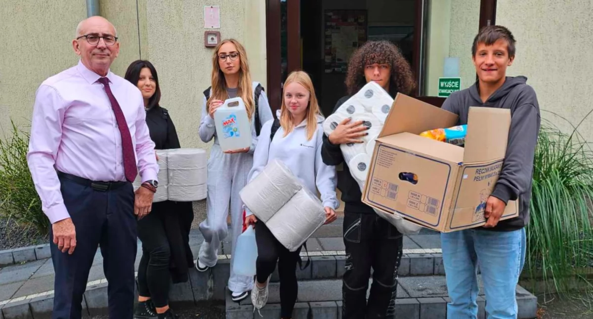 Uczniowie  Rzemieślnika podzielili się dobrem