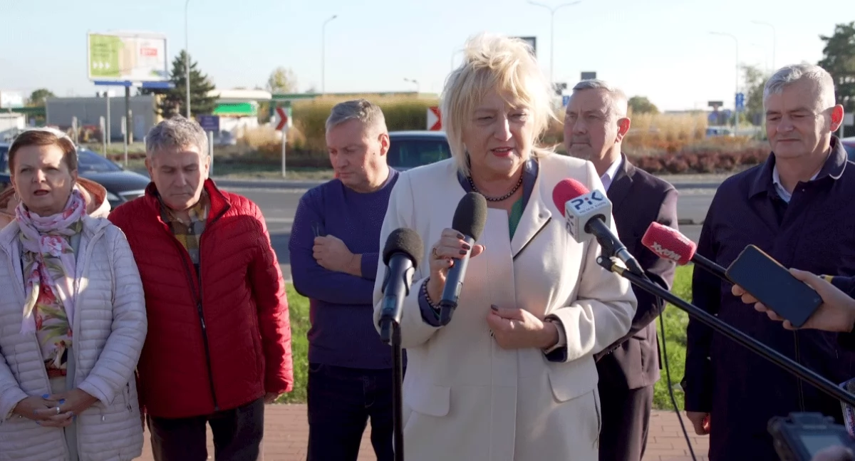 Konferencja prasowa Stowarzyszenia Jeden Region w Inowrocławiu