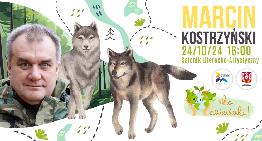 Marcin Kostrzyński odwiedzi Bibliotekę!