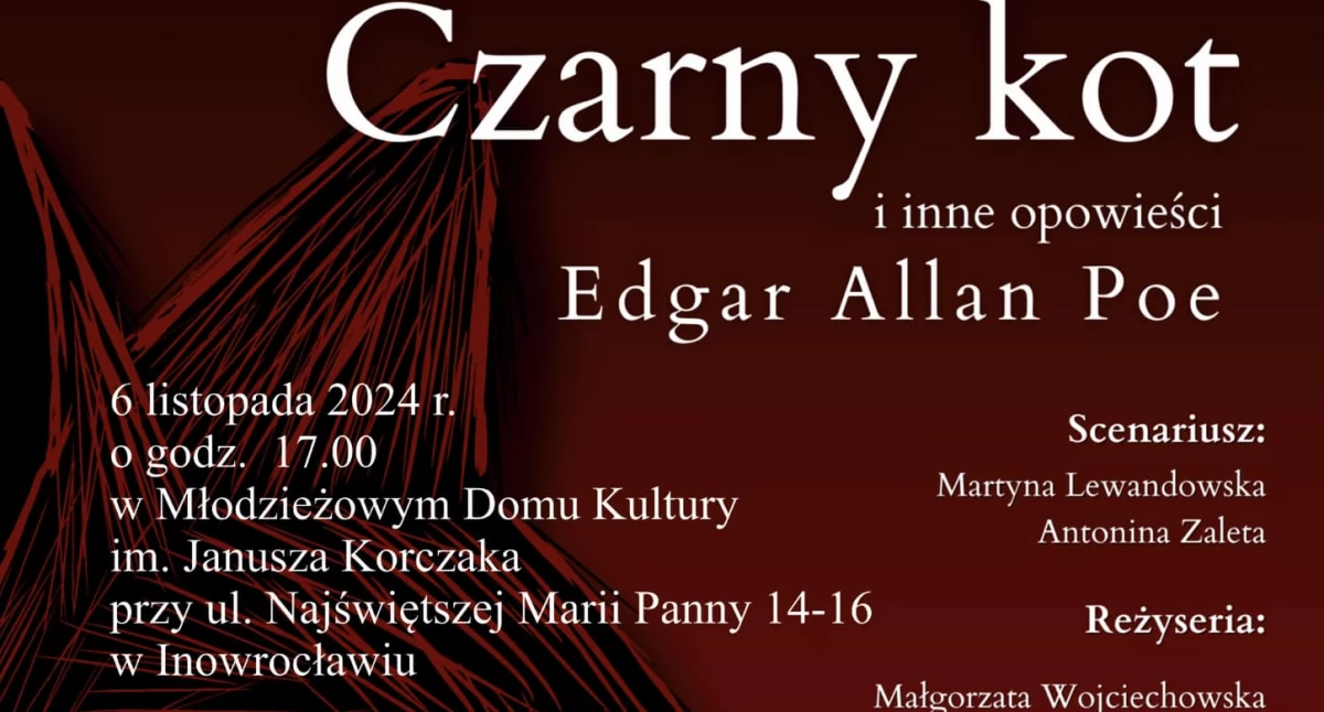 Czarny kot - zapraszamy na spektakl