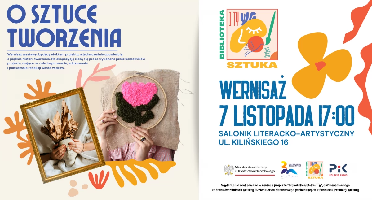 O sztuce tworzenia – wernisaż wystawy