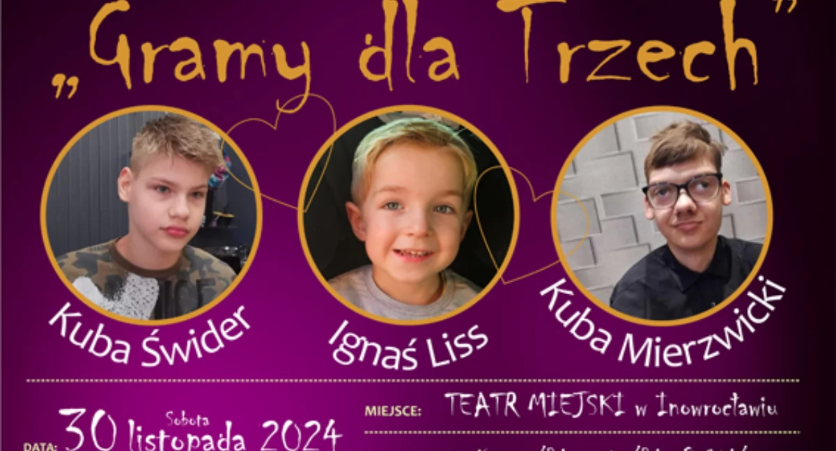 W Andrzejki zagrają dla trzech!