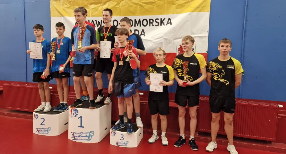 Tenisiści stołowi z Konopy w czołówce województwa!