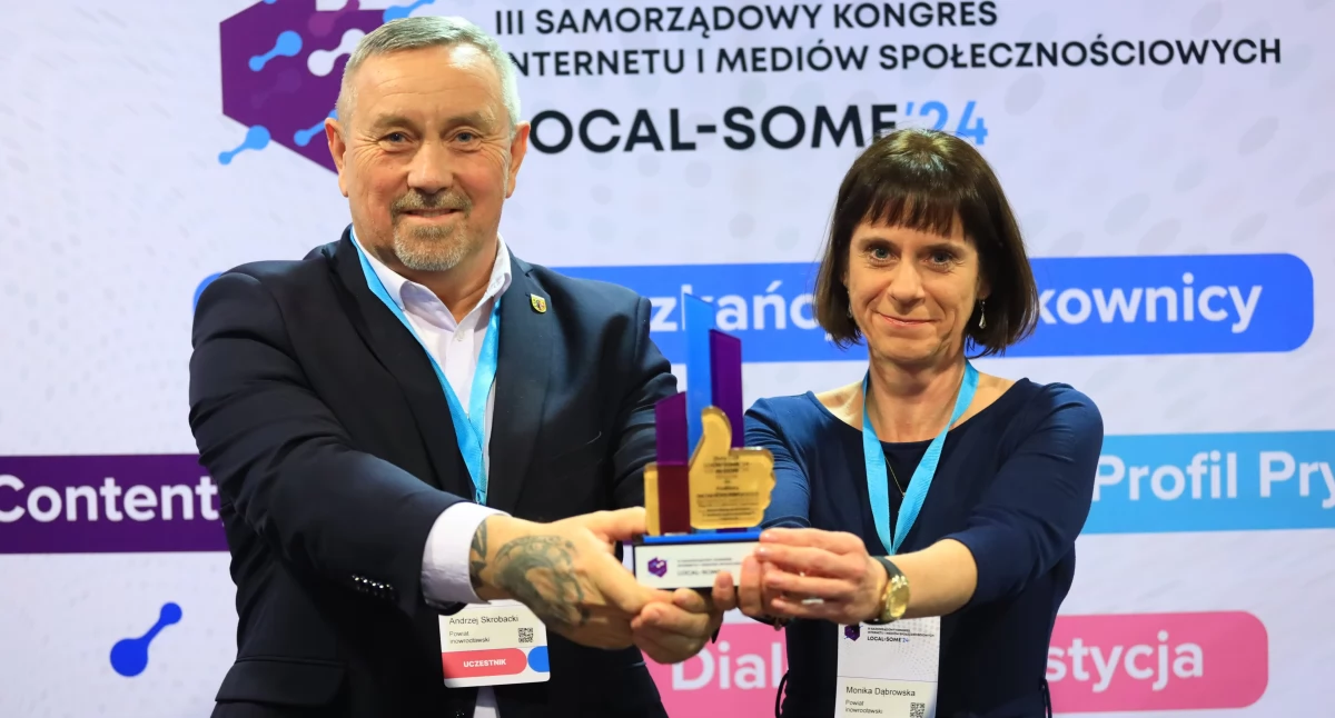 Złoty Lajk ponownie dla Powiatu Inowrocławskiego!