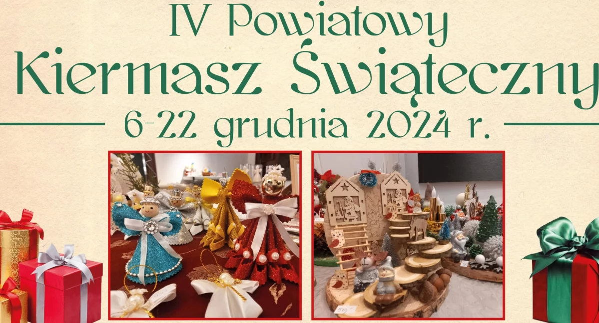 Zapraszamy na kiermasz świąteczny