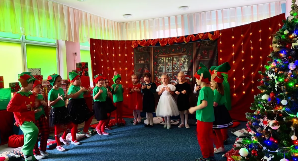 Mikołajki w Przedszkolu Kujawskie dzieci