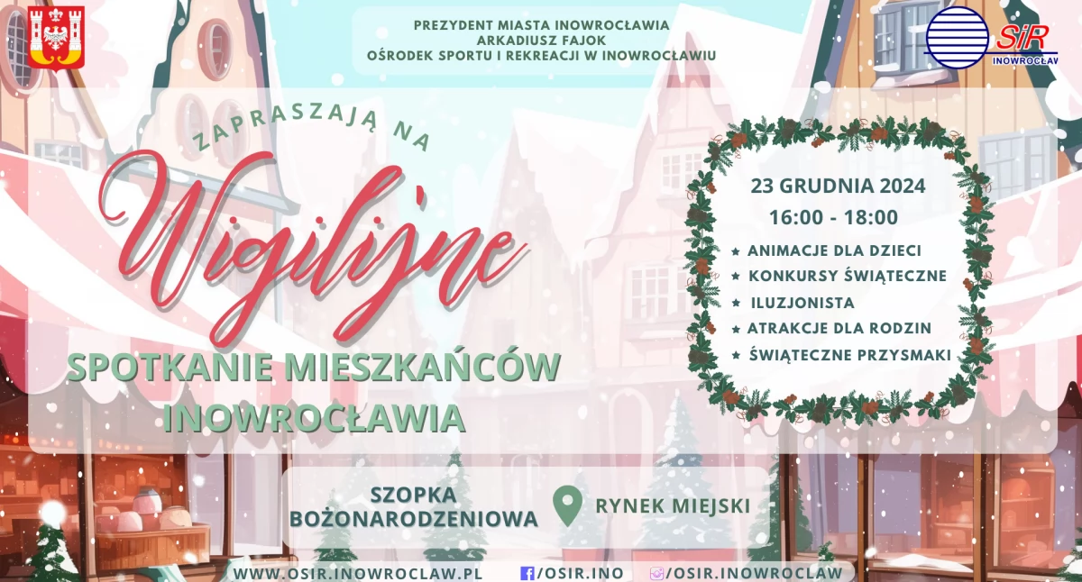 Wigilijne spotkanie mieszkańców Inowrocławia