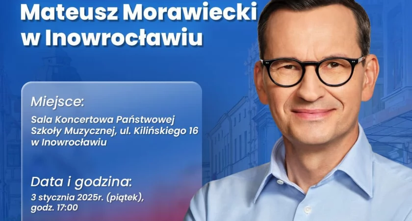 Mateusz Morawiecki w Inowrocławiu
