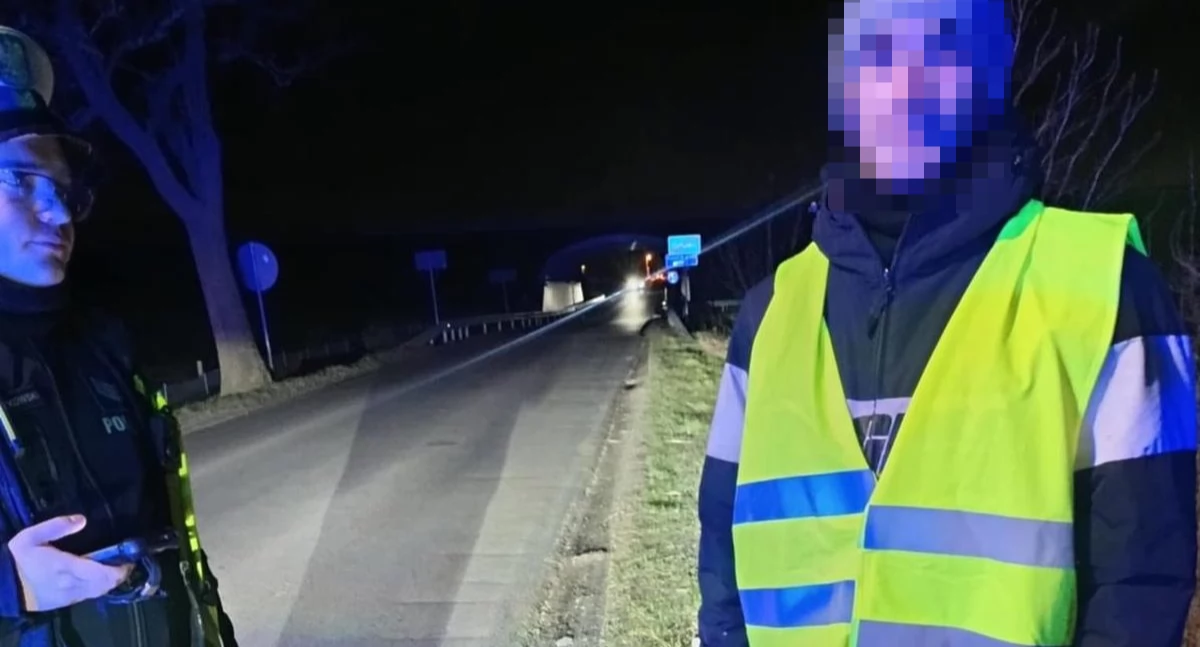Policja rozdawała również prezenty