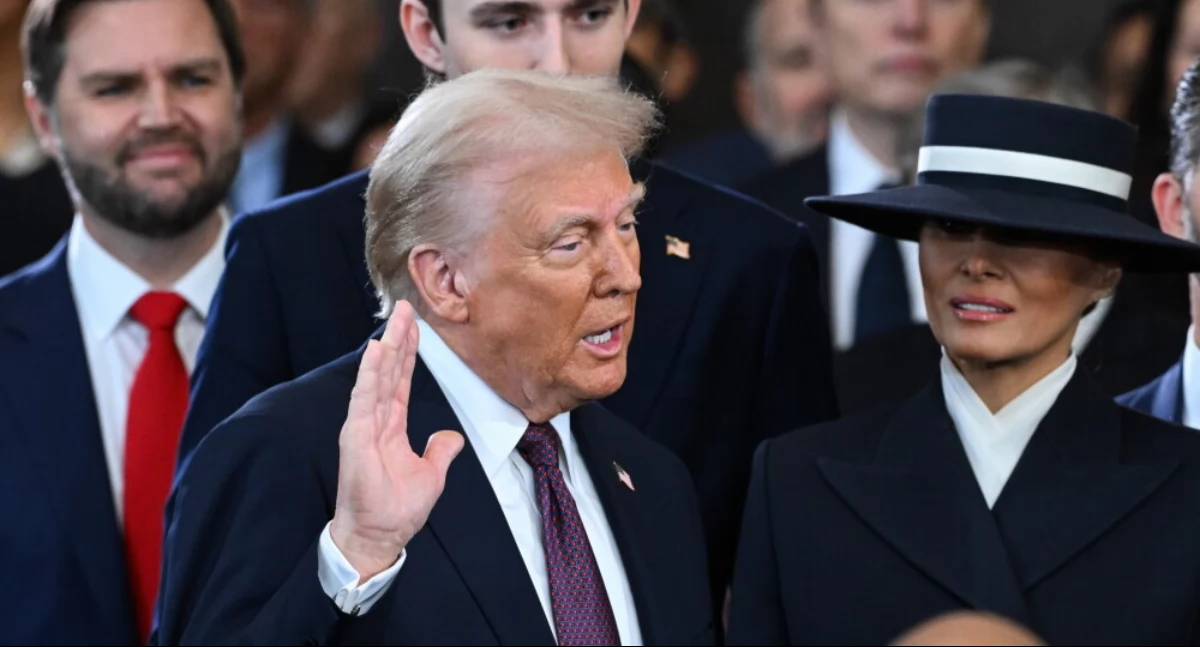 Donald Trump został zaprzysiężony na 47. prezydenta Stanów Zjednoczonych