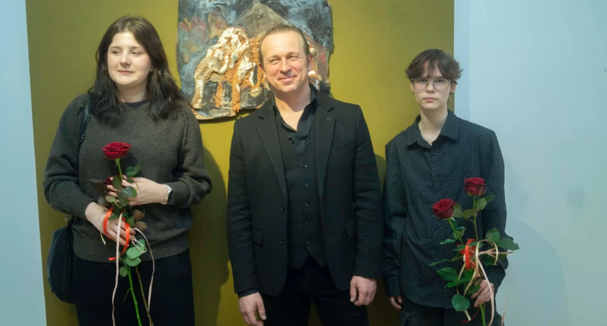 Wernisaż wystawy Dawida Wawrzyniaka w Muzeum im. Jana Kasprowicza