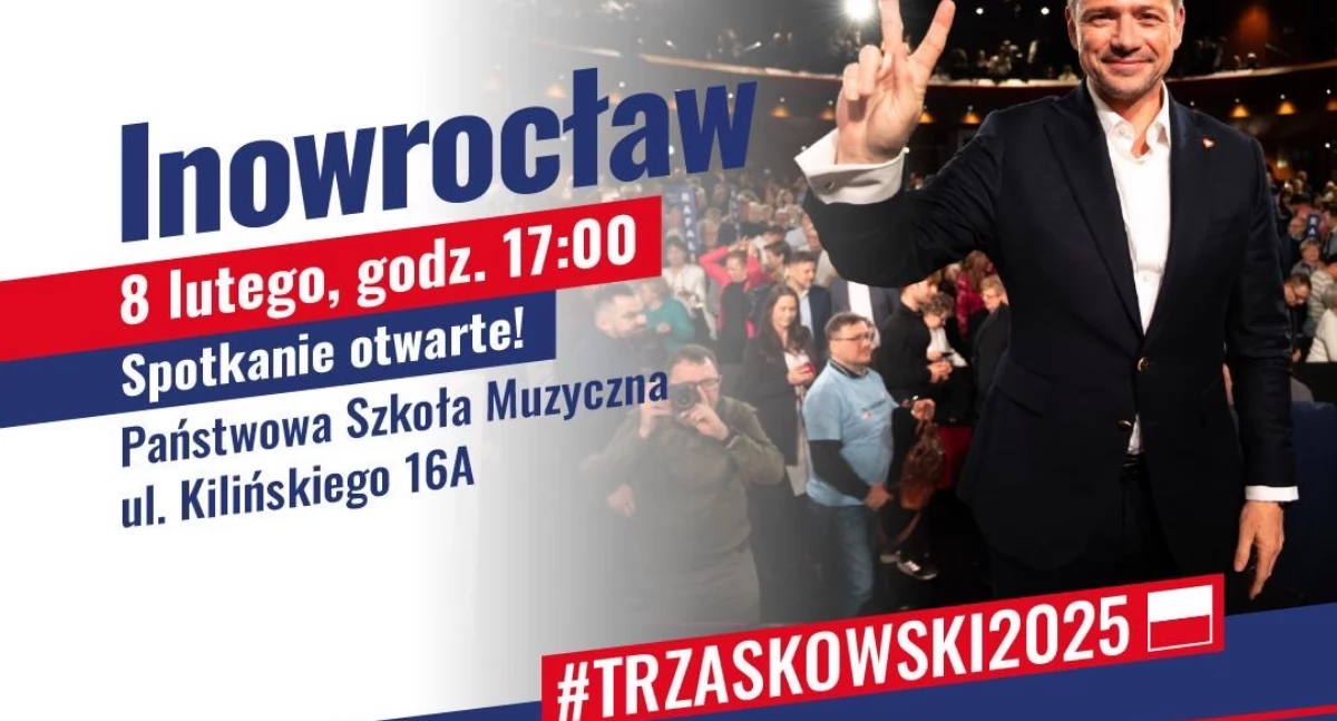 Rafał Trzaskowski w Inowrocławiu – spotkanie otwarte z mieszkańcami