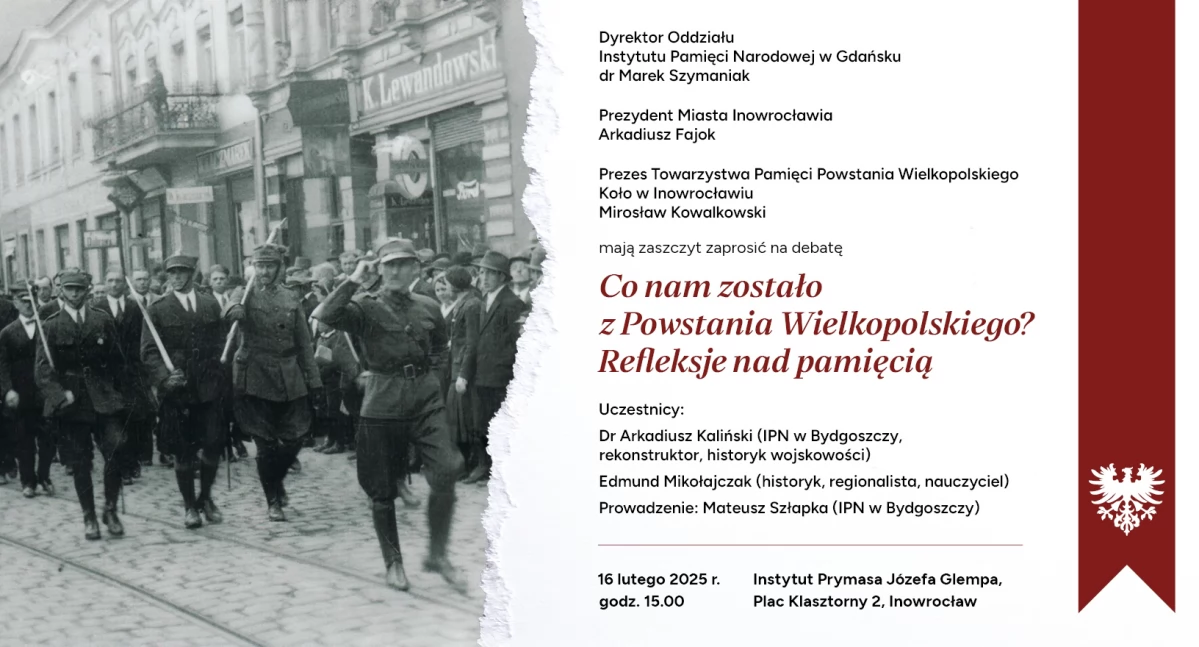 Co nam zostało z Powstania Wielkopolskiego? Refleksje nad pamięcią
