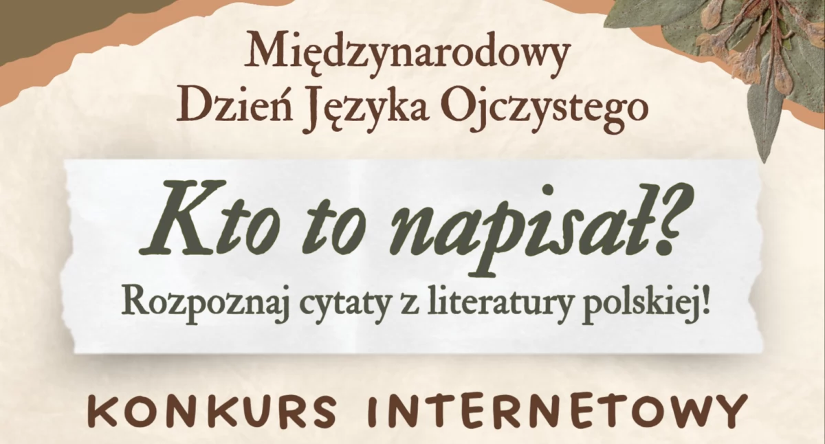 Kto to napisał? – rozpoznaj cytaty z literatury polskiej!