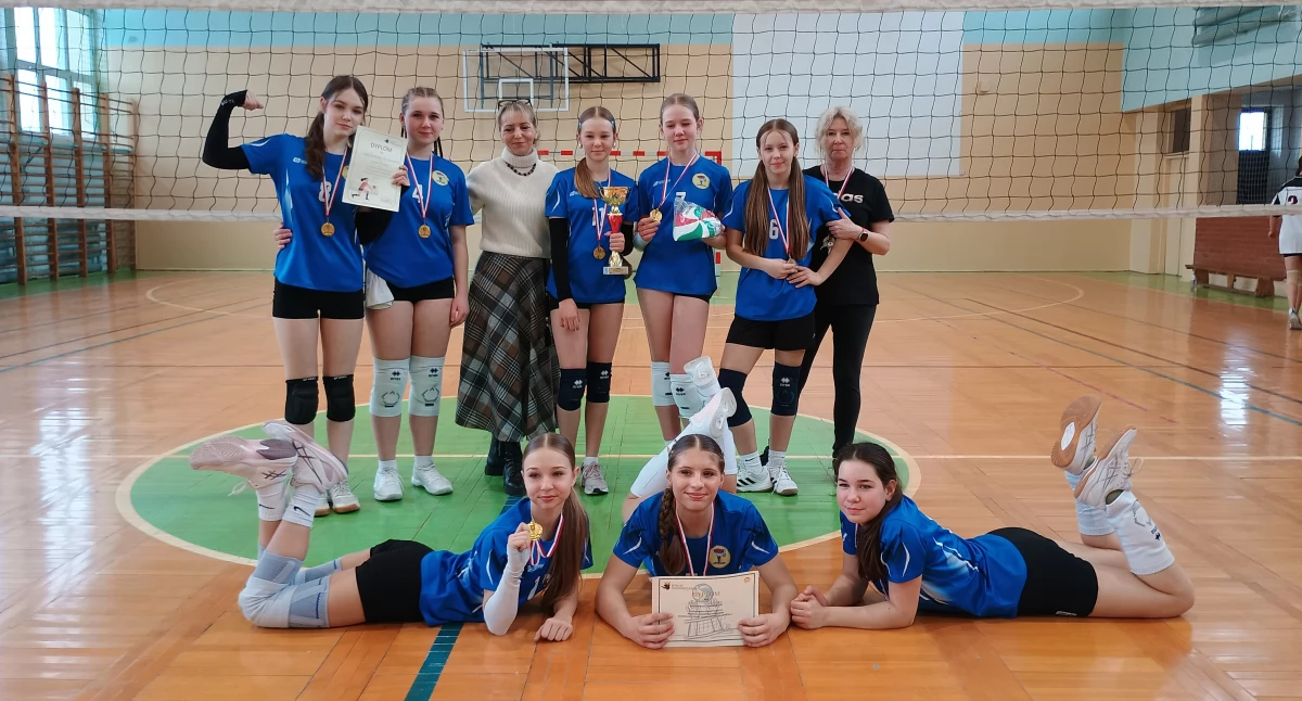 Złote siatkarki z SP 5 Inowrocław! 