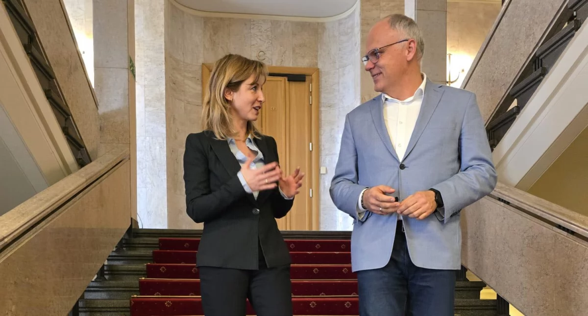 Posłanka spotkała się Grzegorz Karpiński - Zastępcą Szefa Kancelarii Prezesa Rady Ministrów 
