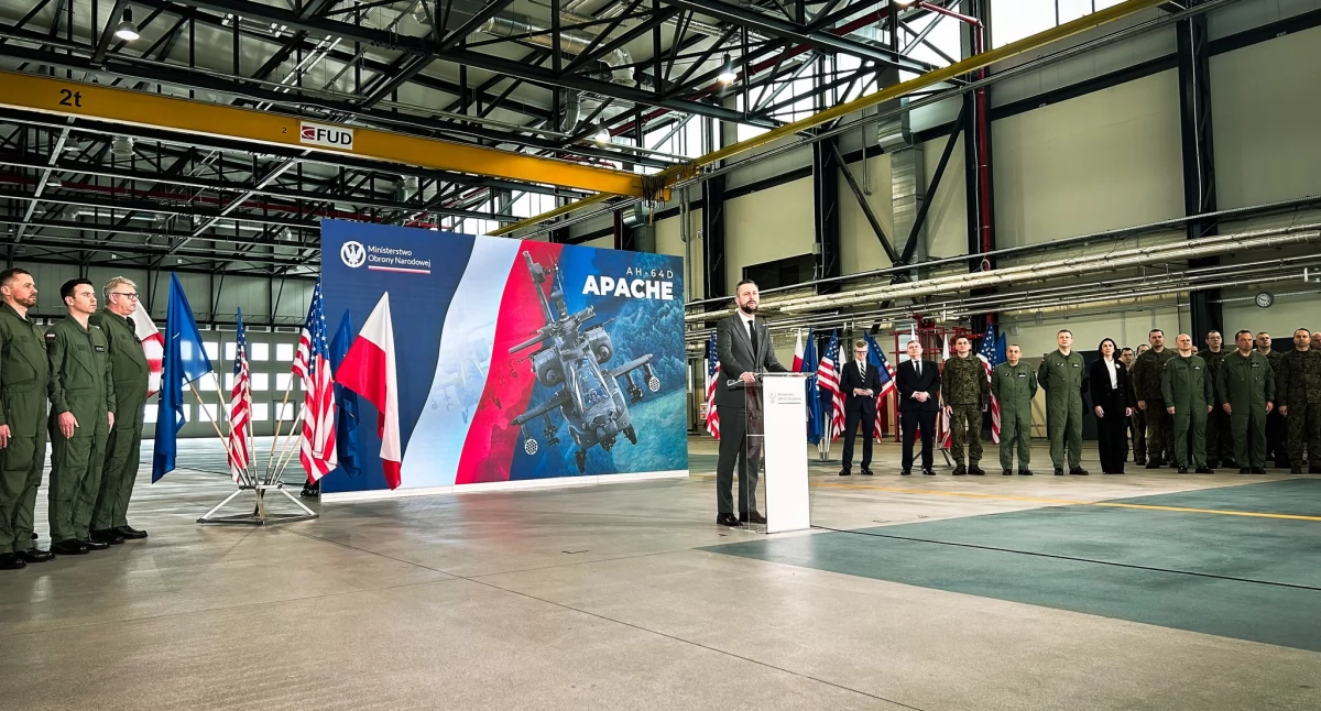Pierwsze śmigłowce Apache w Inowrocławiu w 2025 roku